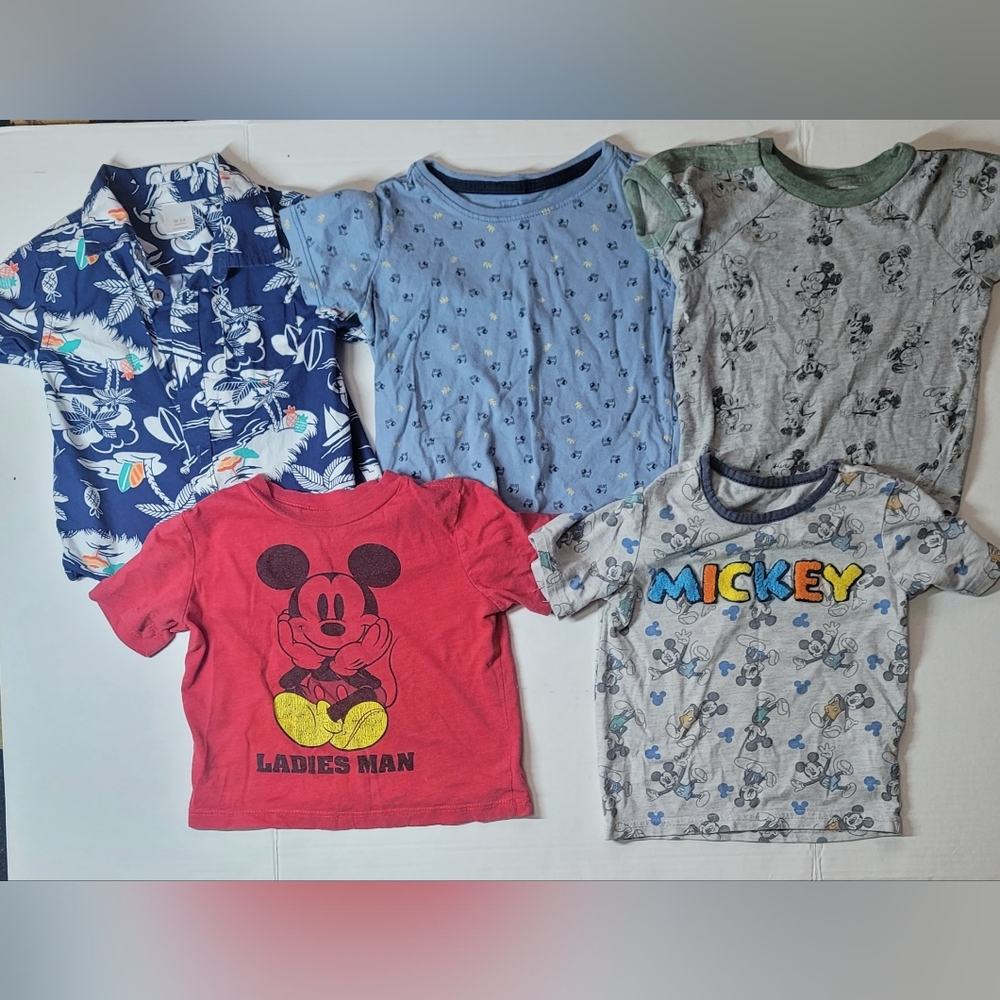 Boys 18 Month Tops Set Of 5